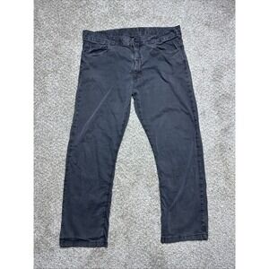 Canali‎ Mens Regular Fit 5 Pocket Cotton Stretch Pants Blue US 42 EU 52 Flawed